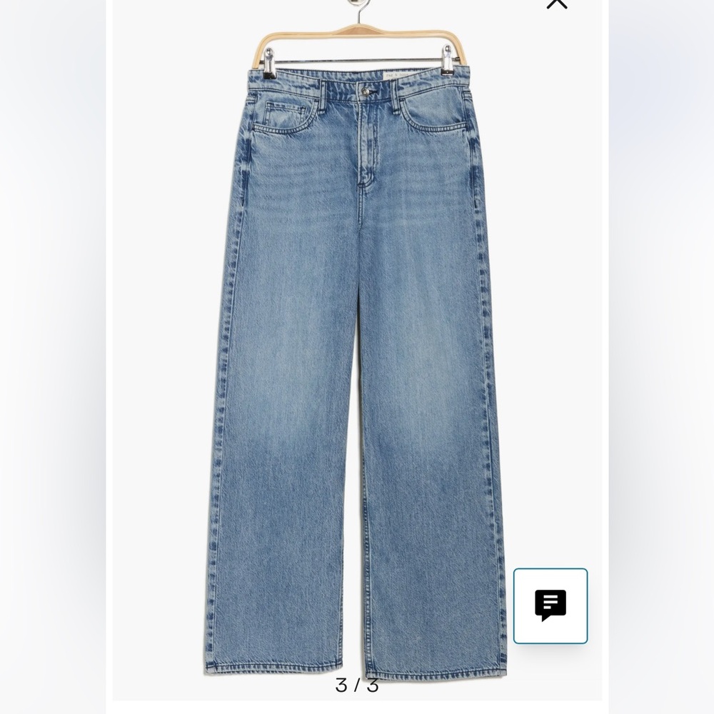 rag & bone Cloud Lori Wide Leg Jeans- sz 29